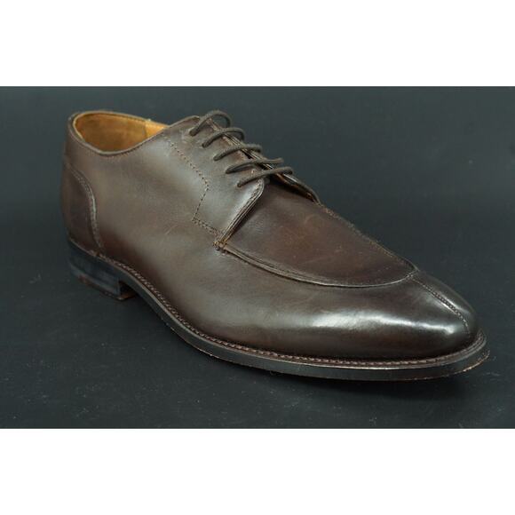 Allen Edmonds Watson Split Toe Derby Oxford Men Shoes Size 11.5 Brown New $395